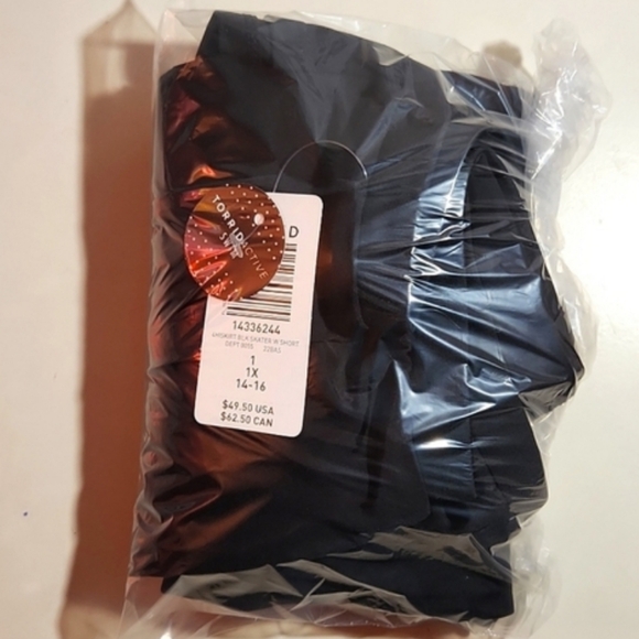 ❤️NWT VINTAGE TORRID HIGH-RISE LONG SWIM SKIRT WITH BRIEF - Picture 10 of 11